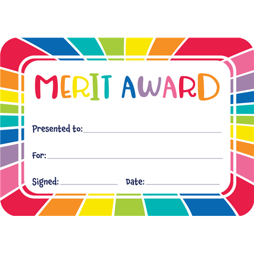 Giggle n Grow Merit Award Certificates